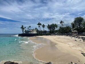 Beach nearby, beach towels