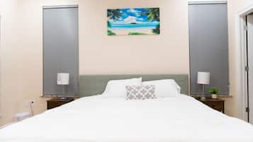 1 bedroom, WiFi, bed sheets, wheelchair access