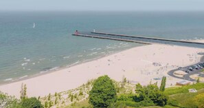 Sun loungers, beach towels