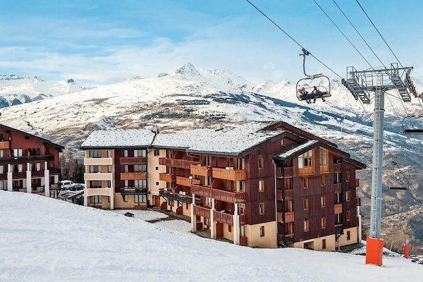 Vue sur la résidence depuis la piste "Montchavin"