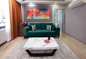 Standard-Suite, 1 Queen-Bett | Wohnbereich