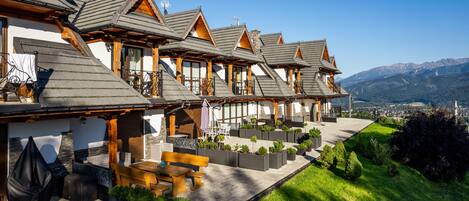 Voorkant van accommodatie