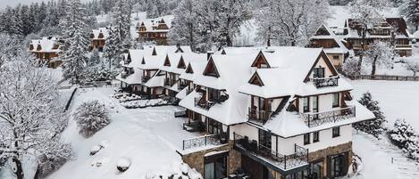 Façade de l’hébergement
