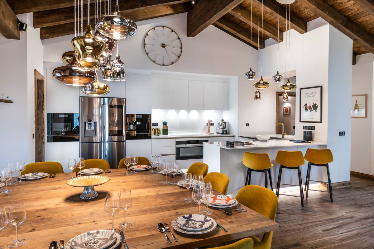 Apartamento | Cocina privada | Máquina de café espresso, cafetera o tetera, frigorífico y horno