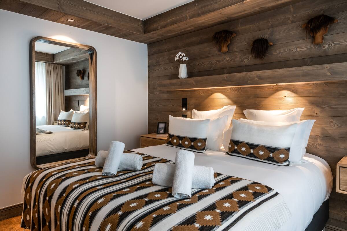 Apartamento | Caja fuerte, cunas (de pago), wifi gratis y decoración individual