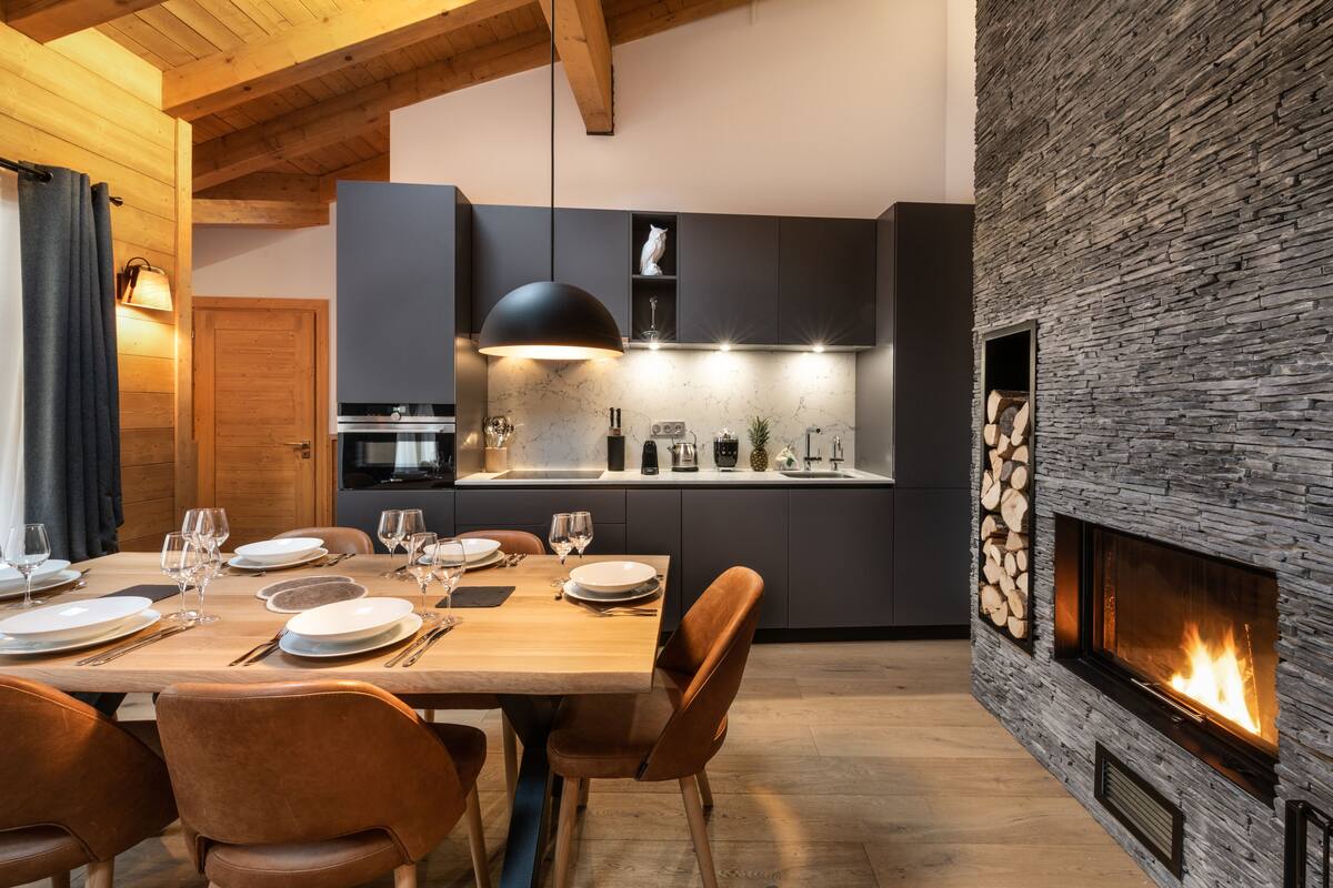 Apartamento | Cocina privada | Máquina de café espresso, cafetera o tetera, frigorífico y horno