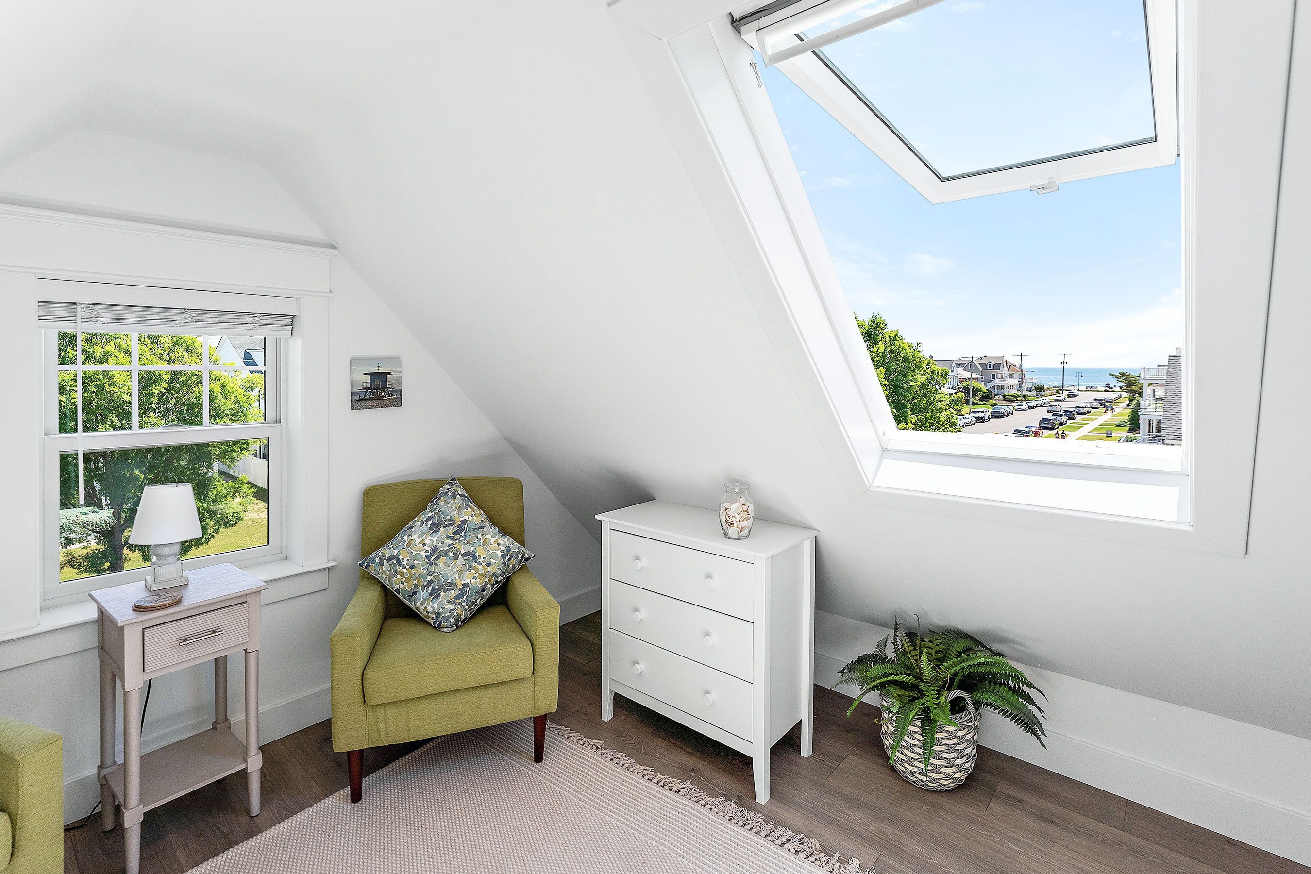 Télévision, cheminée, espaces bureaux