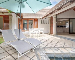 Deluxe Villa | Terrace/patio - Oasis Villa Tropicale (Grand-Baie)