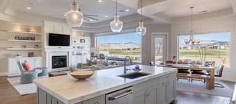 Panoramic 9th Hole Views - Luxe 4BR w/ Rec Room