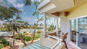 Property grounds - Updated Oceanfront Two Bedroom Condominium! (Hilton Head)