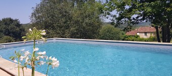 Gîte la Grangette 2/5 pers domaine La Maison d'Aum - label clef verte 2024