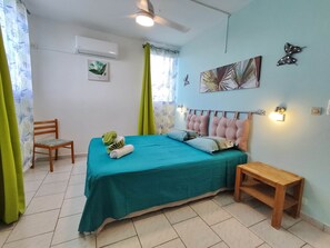 2 soverom, strykejern/-brett, wi-fi (inkludert) og sengetøy