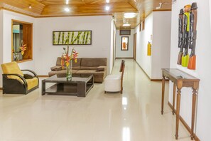 Lobby sitting area
