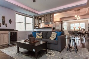 TV, video games, offices