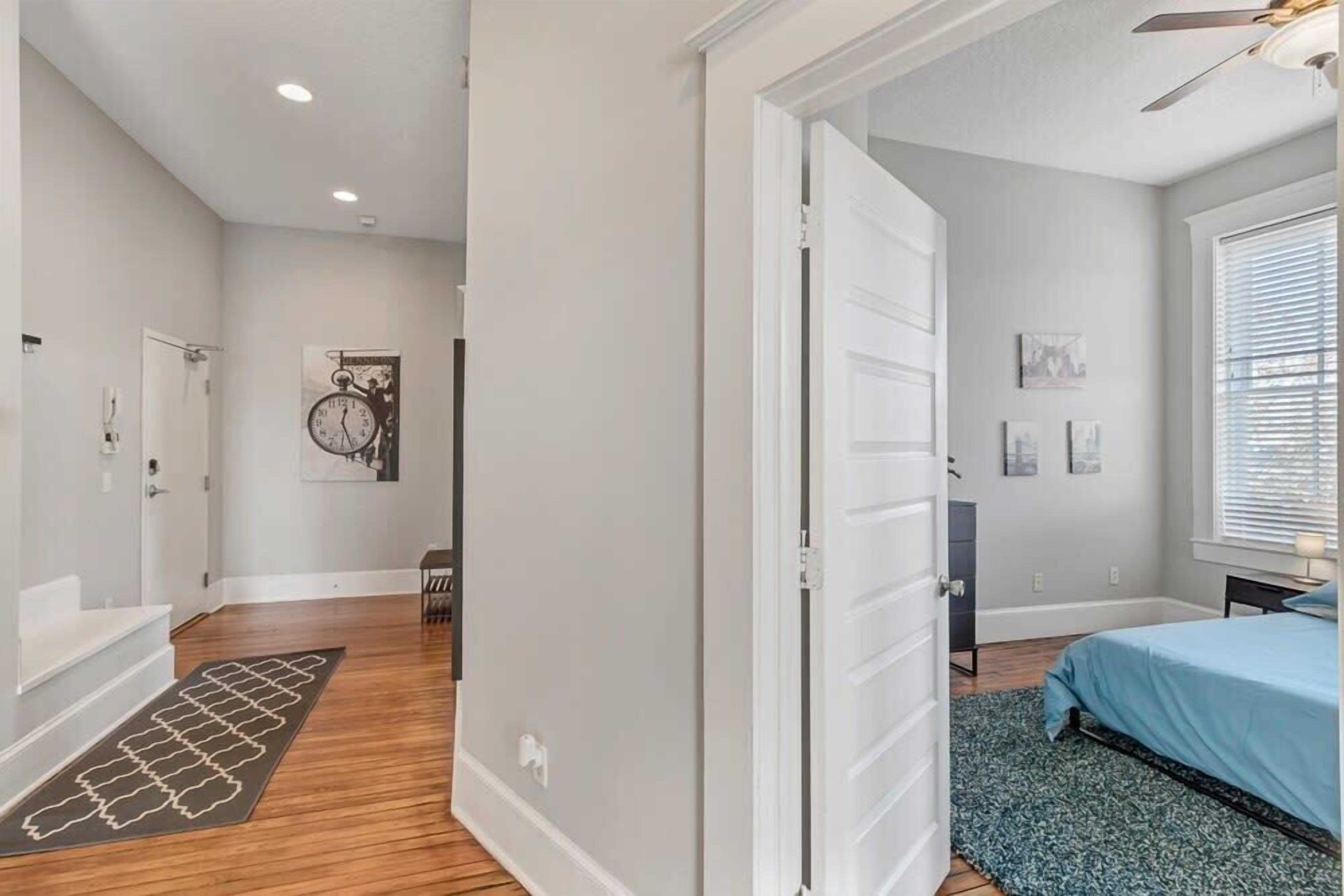 2 bedrooms, iron/ironing board, travel crib, WiFi