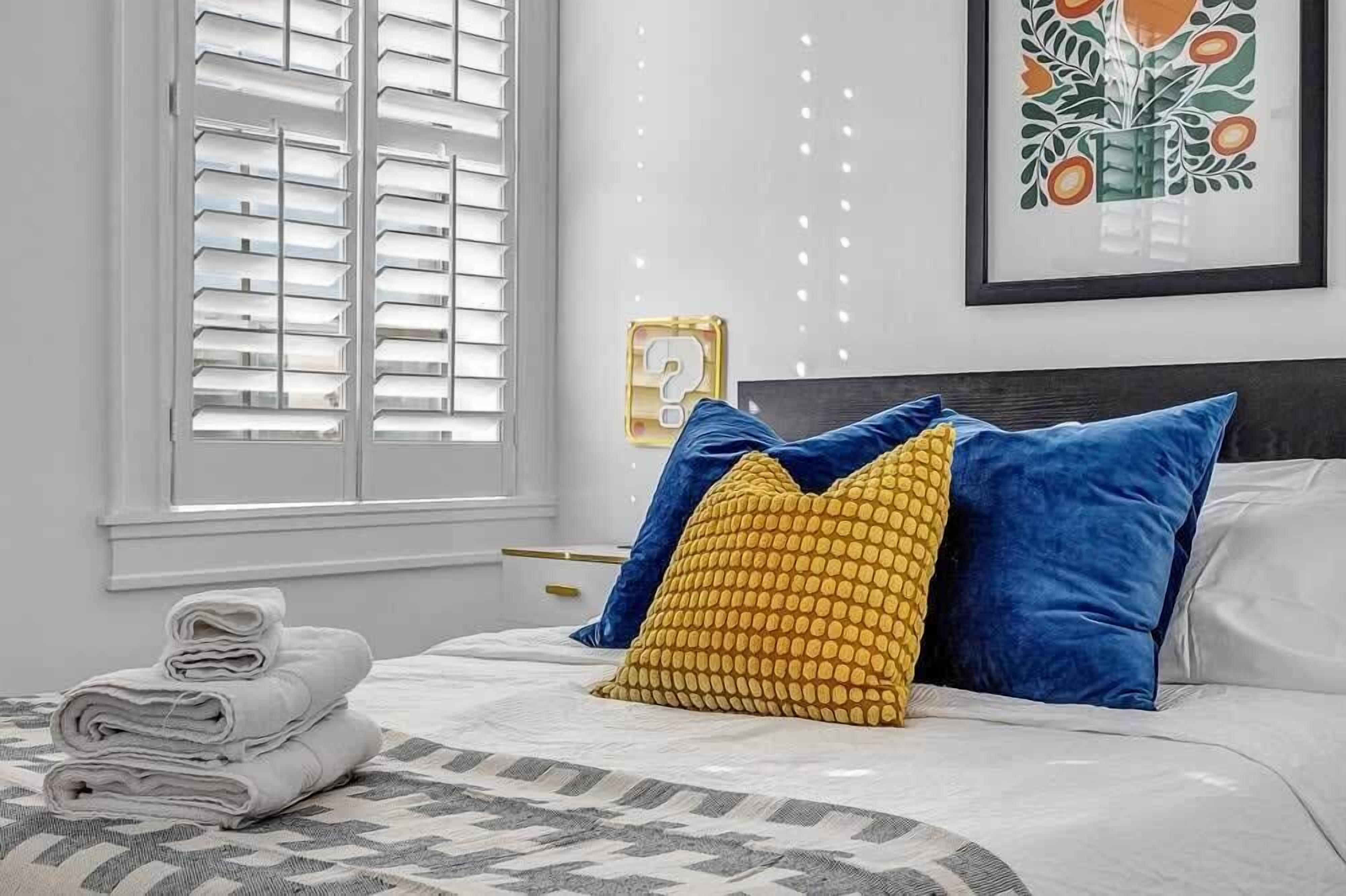 2 makuuhuonetta, silitysrauta/-lauta, Wi-Fi, vuodevaatteet