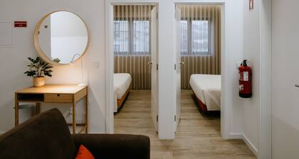 Apartamento c/ 2 Quartos - Caves do Vinho do Porto - Centro Histórico Gaia
