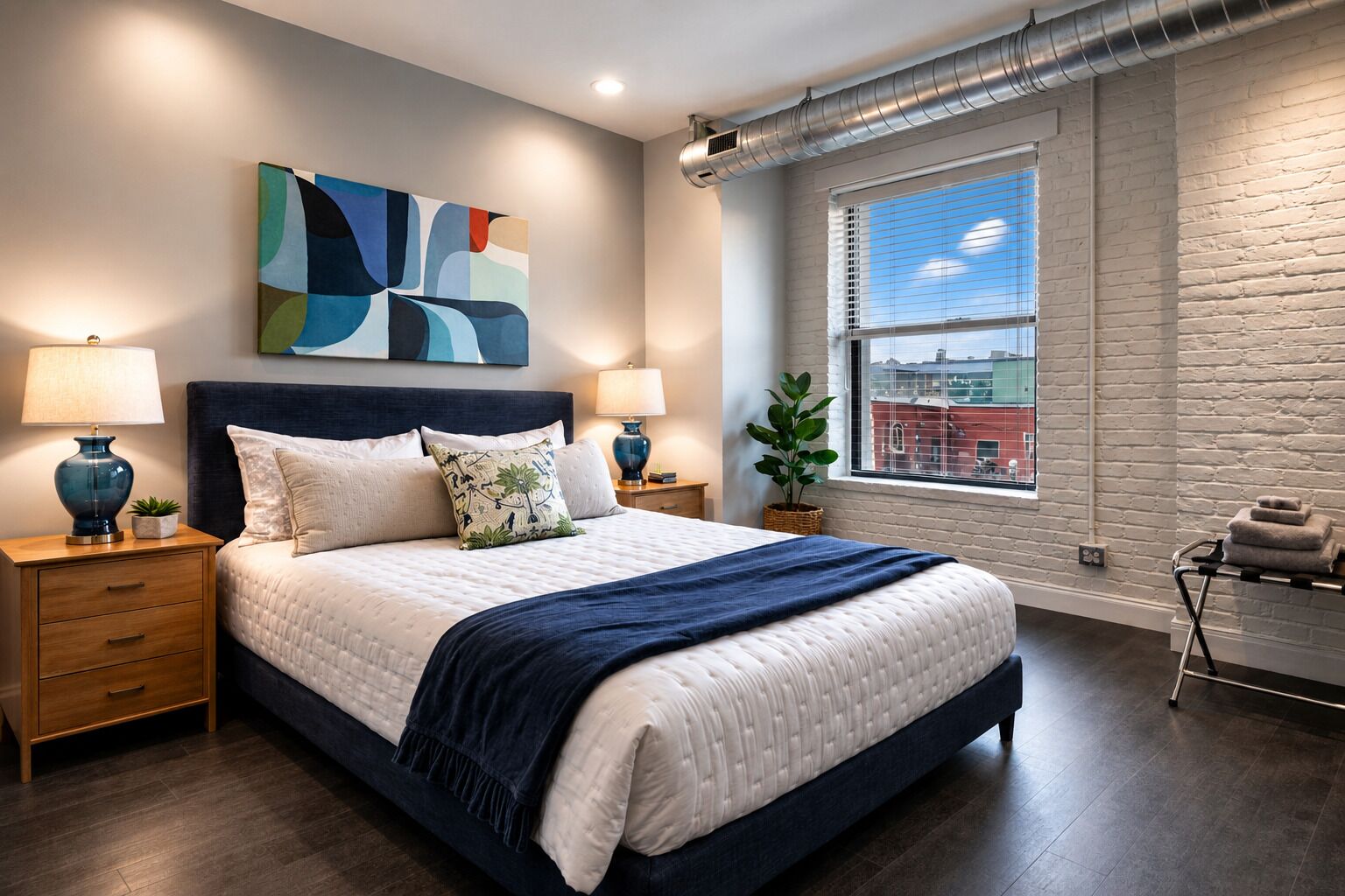 3 bedrooms, iron/ironing board, WiFi, bed sheets