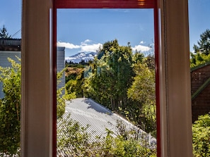 Blick von der Unterkunft