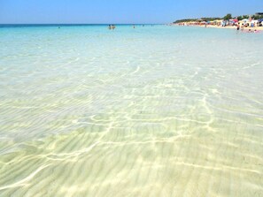 Privatstrand in der Nähe