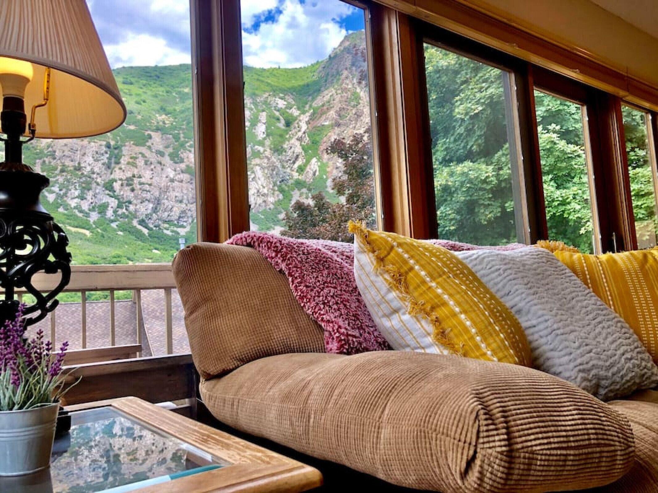 TV connectée, cheminée