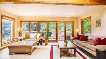 TV connectée, cheminée