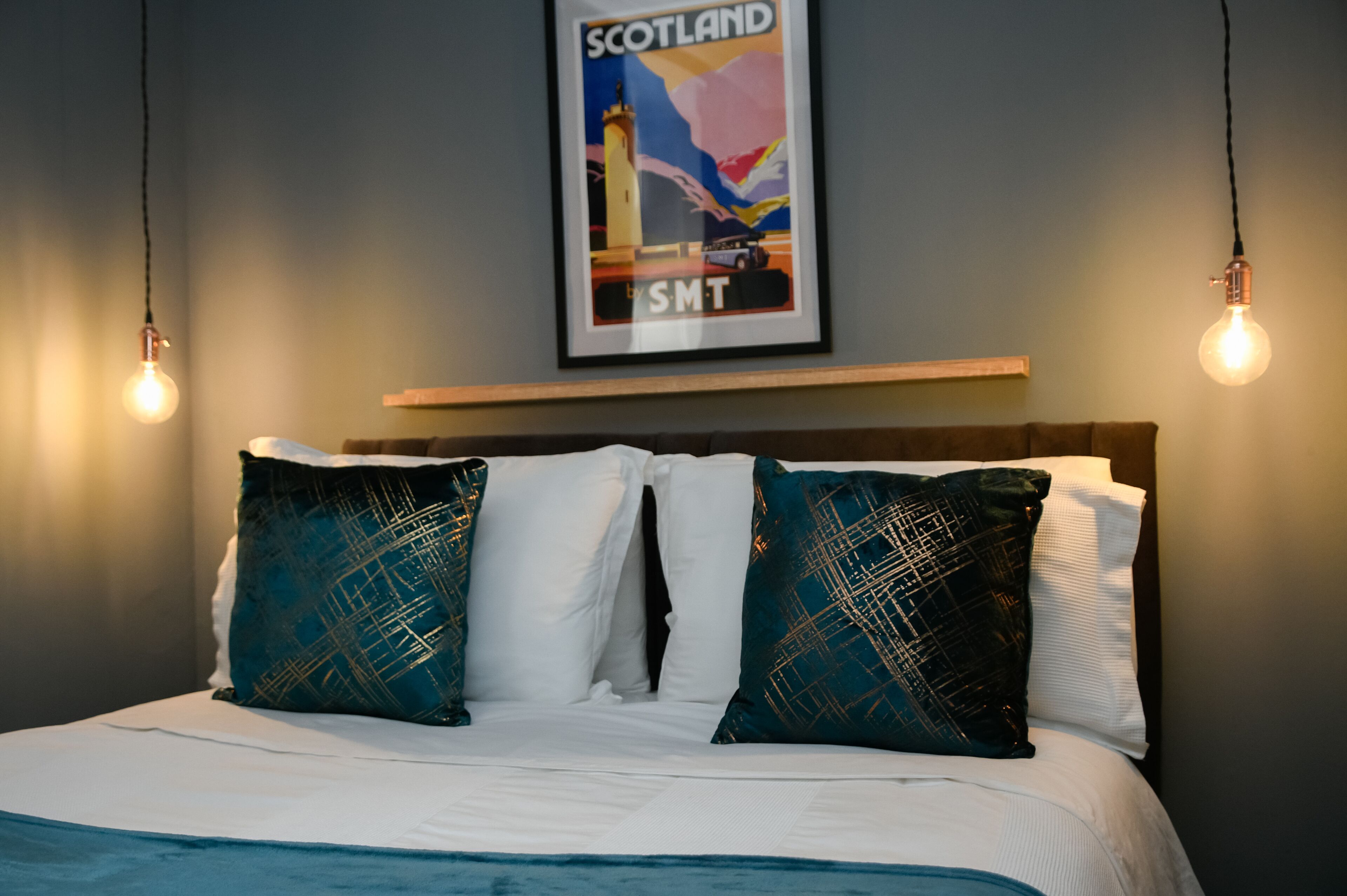 Íbúð - 1 svefnherbergi (The Gallery) | Myrkratjöld/-gardínur, straujárn/strauborð, rúmföt