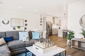 Townhome, 6 Bedrooms | Living area | Smart TV - Attitude Adjustment Retreat by RedAwning (St. George)
