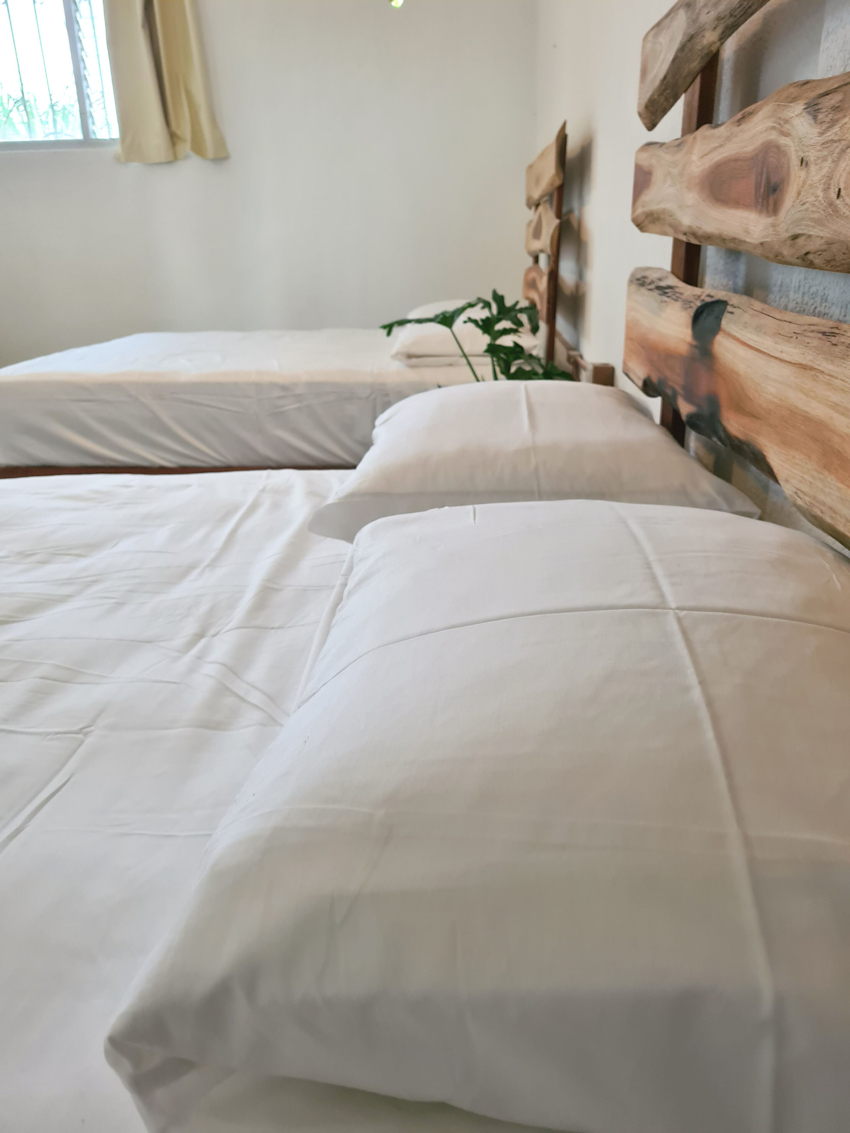 comfort quadruple room | blackout curtains, free wifi, bed sheets