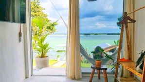 Panoramic Room, Lagoon View | Blackout drapes, WiFi (free), bed sheets - Tropic Bacalar Hotel (Bacalar)