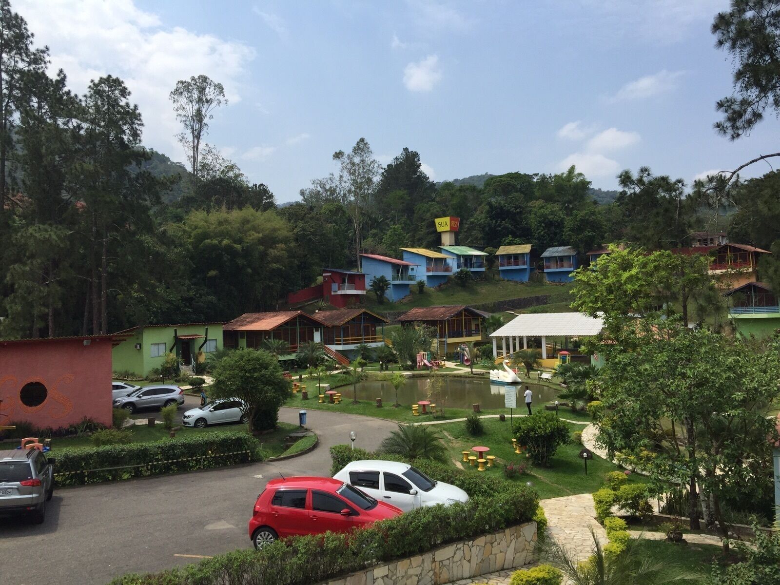 ด้านหน้าที่พัก