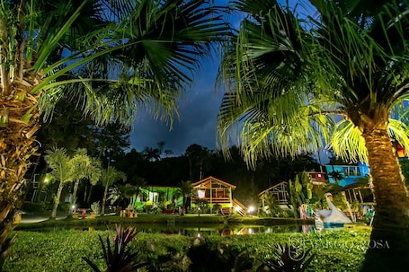 Front of property - evening/night