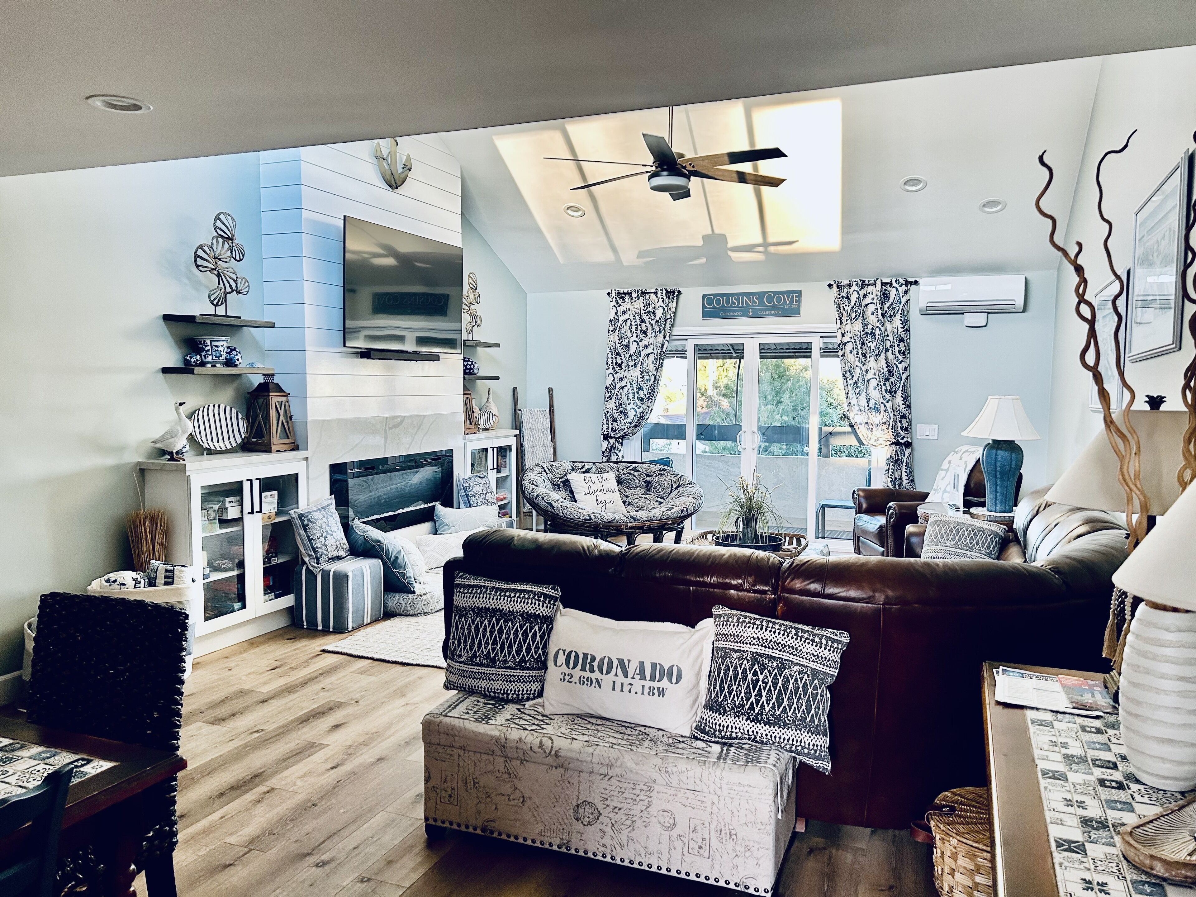 A tastefully remodeled home only 2 blocks off Orange, and a walk to the beach!