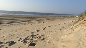 På stranden, liggestole