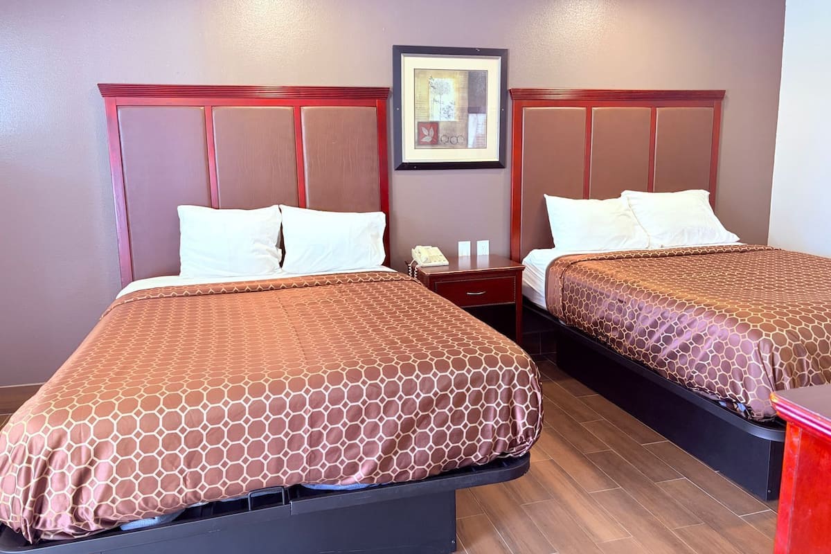 Skrivbord, gratis wi-fi och sängkläder