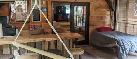 Àrea exterior de l'allotjament