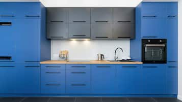 Kühlschrank, Ofen, Herdplatte, Geschirrspüler