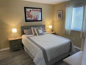 2 slaapkamers, een strijkplank/strijkijzer, gratis wifi, beddengoed