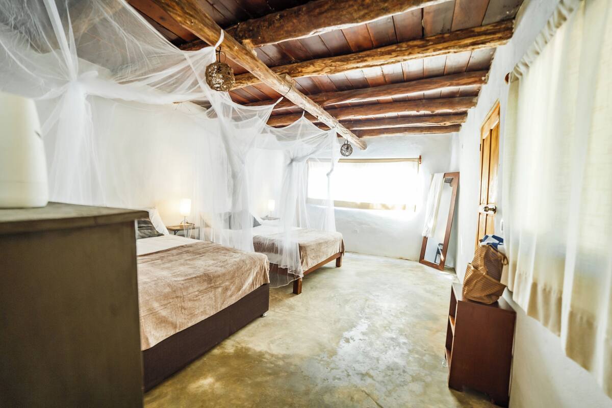 经济小屋 | 防过敏的被褥、客房内保险箱、熨斗/熨板、免费 WiFi