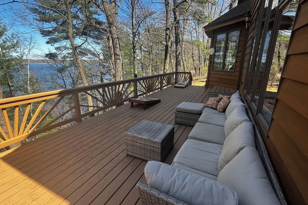 Large outdoor sectional!