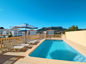 Pool - Beautiful private villa for 9 people with WIFI, private pool, A/C, TV, terrace and pets allowed (Benissa)