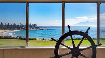 Undisturbed view of Horseshoe Bay Beach from your balcony