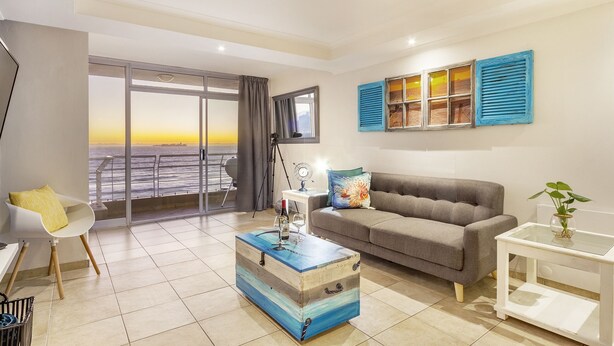 Apartment (2 Bedrooms) | Living area | Flat-screen TV - Ocean View 303 (Cape Town)
