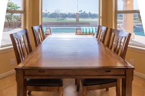 Dining - Spacious golf course house, pool heater, spa (Goodyear)
