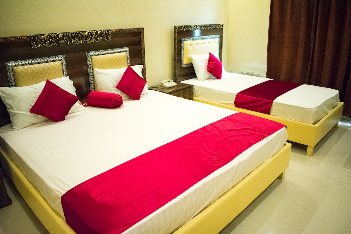 Triple Room | 1 bedroom, laptop workspace, soundproofing, free WiFi