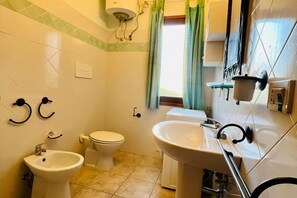 Douche, sèche-cheveux, bidet