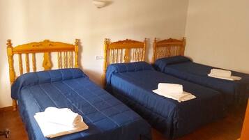2 habitaciones y ropa de cama