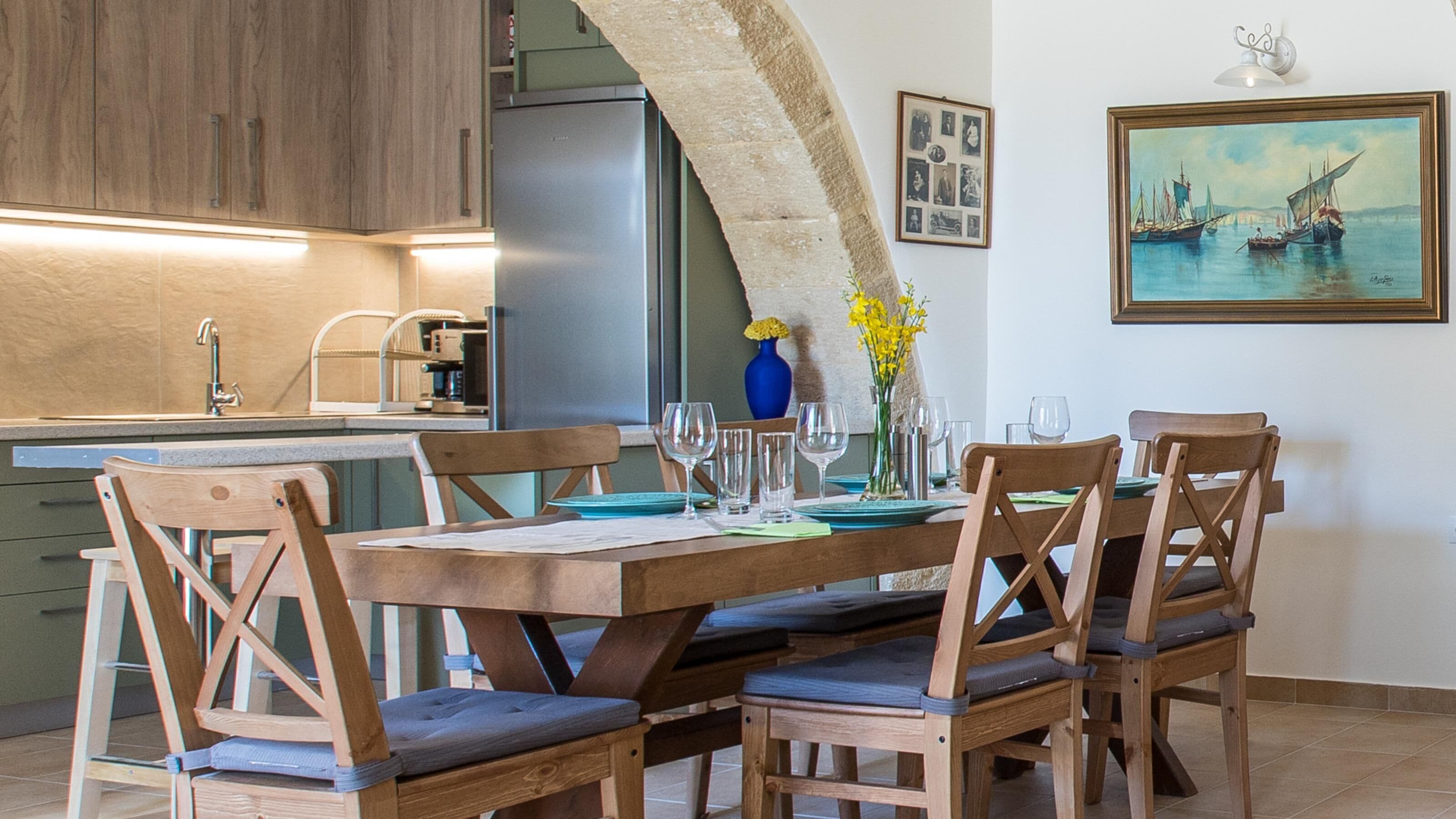 豪華別墅 | 私人廚房 | 大型冰箱、微波爐、烤箱、爐台