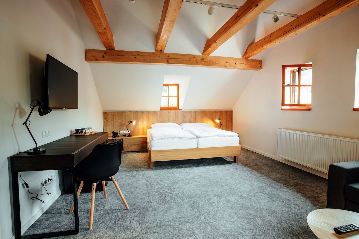Doppia Deluxe | 1 camera, Wi-Fi gratuito, lenzuola