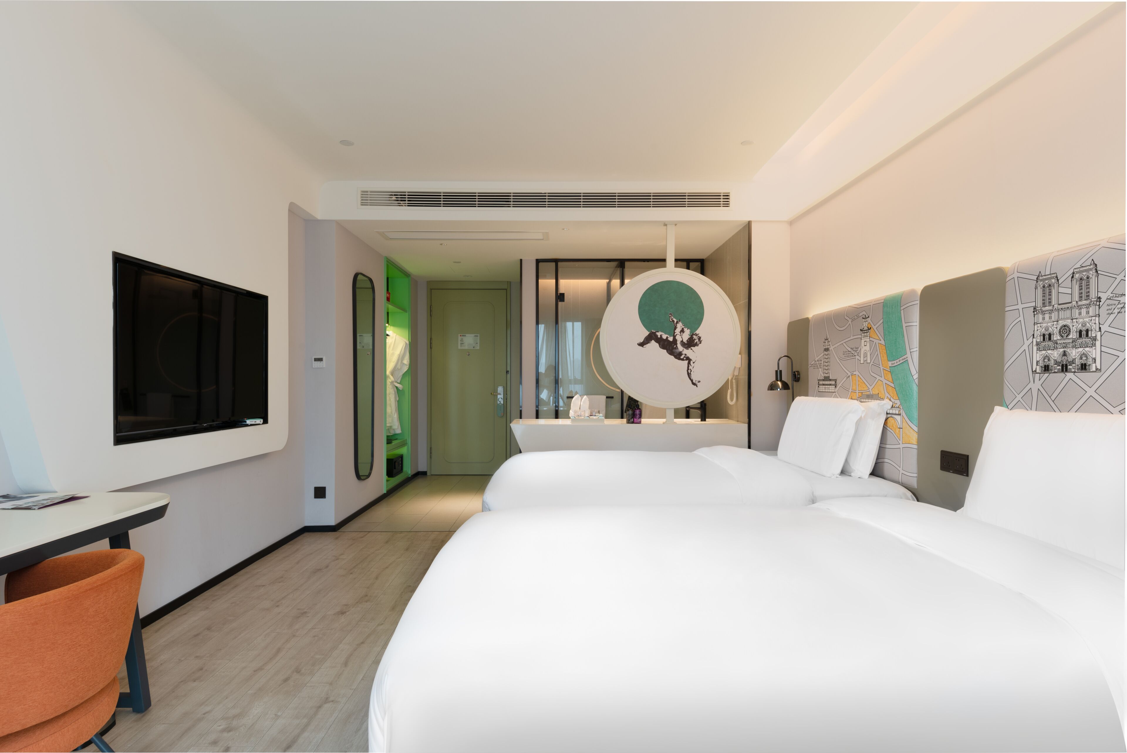 Family Room, 2 Double Beds, Accessible (Classic)